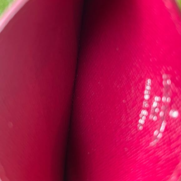 LOUIS VUITTON Burgundy Epi Card Case - Picture 5 of 8